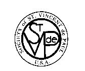 SOCIETY OF ST. VINCENT DE PAUL U.S.A. ST V D E P