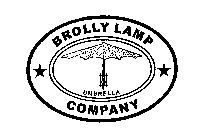 BROLLY LAMP COMPANY UMBRELLA