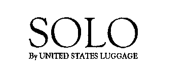 SOLO BY UNITED STATES LUGGAGE