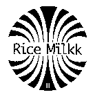 RICE MILKK