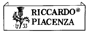 RICCARDO PIACENZA 1733