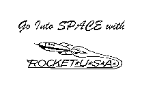 GO INTO SPACE WITH ROCKET U S A