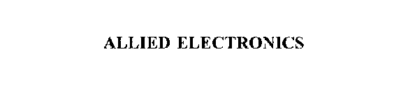 ALLIED ELECTRONICS