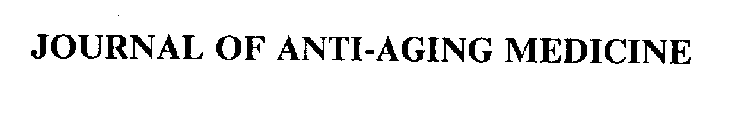 JOURNAL OF ANTI-AGING MEDICINE
