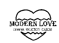 MODERN LOVE COMMUNICATION CARDS