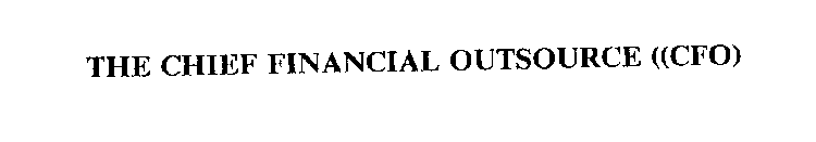 THE CHIEF FINANCIAL OUTSOURCE ((CFO)