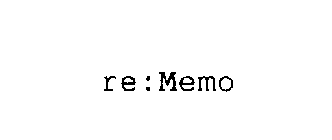 RE:MEMO