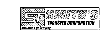 ST SMITH'S TRANSFER CORPORATION HALLMARK OF SERVICE