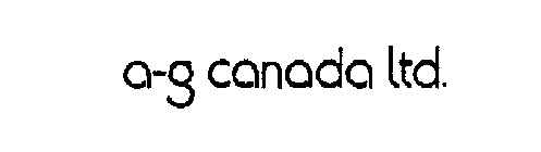 A-G CANADA LTD.