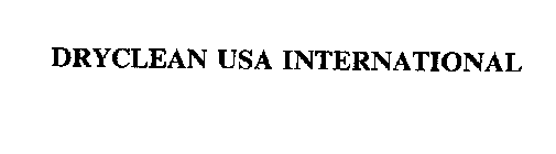 DRYCLEAN USA INTERNATIONAL