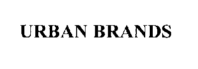 URBAN BRANDS