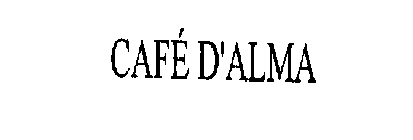 CAFE D'ALMA