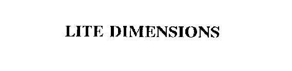 LITE DIMENSIONS