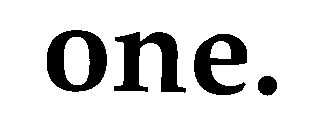ONE.