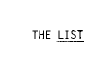 THE LIST