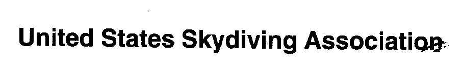 UNITED STATES SKYDIVING ASSOCIATION