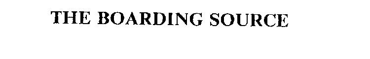 THE BOARDING SOURCE