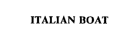 ITALIAN BOAT