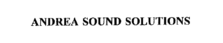 ANDREA SOUND SOLUTIONS