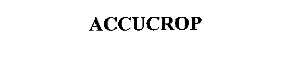 ACCUCROP