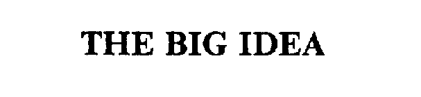 THE BIG IDEA