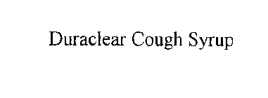 DURACLEAR COUGH SYRUP