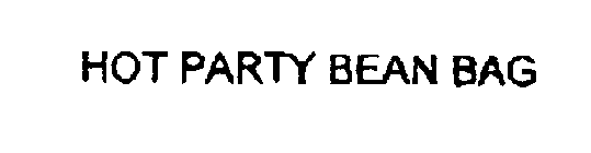 HOT PARTY BEAN BAG