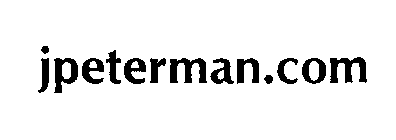 JPETERMAN.COM