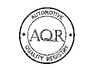 AQR AUTOMOTIVE QUALITY REGISTRY
