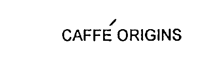 CAFFE ORIGINS