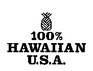 100(PERCENT) HAWAIIAN U.S.A.