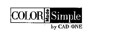 COLOR MADE SIMPLE BY CAD-ONE