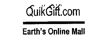 QUIKGIFT.COM EARTH'S ONLINE MALL