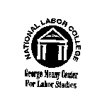 GEORGE MEANY CENTER FOR LABOR STUDIES NATIONAL LABOR COLLEGE