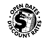 OPEN DATES DISCOUNT RATES