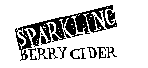 SPARKLING BERRY CIDER