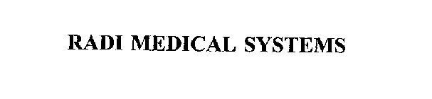 RADI MEDICAL SYSTEMS