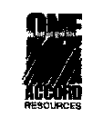 ONE ACCORD RESOURCES
