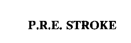 P.R.E. STROKE