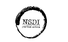 NSDI...YOUR BEST DEFENSE