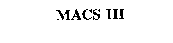 MACS III