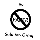THE PAPER SOLUTION GROUP