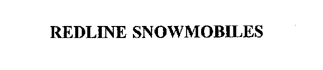 REDLINE SNOWMOBILES