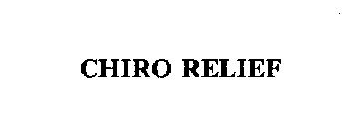 CHIRO RELIEF