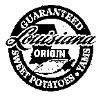 GUARANTEED LOUISIANA ORIGIN SWEET POTATOES YAMS