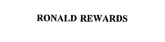 RONALD REWARDS