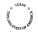 TEXAS THE 28TH STATE OF AMERICA
