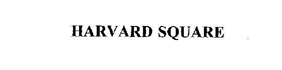 HARVARD SQUARE