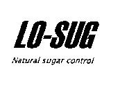 LO-SUG NATURAL SUGAR CONTROL