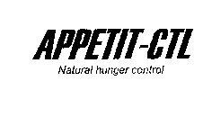 APPETIT-CTL NATURAL HUNGER CONTROL